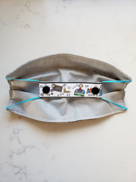 Teacher Ear Saver - Face Mask Extender Strap - Non stretchy - 4 inches