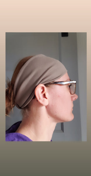 Knotted Headband - Yoga Headband for Women - Wide Headband - Boho Head Wrap - Moisture Wicking
