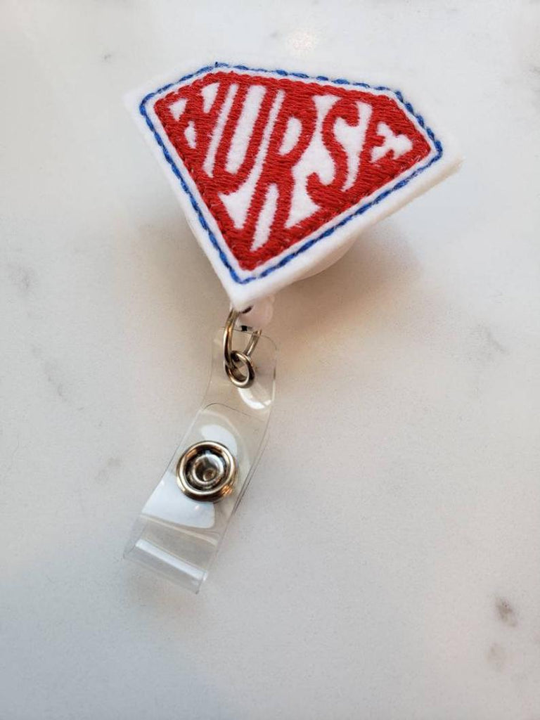 Super Nurse Badge Holders - Nurse Badge Reels - Retractable ID