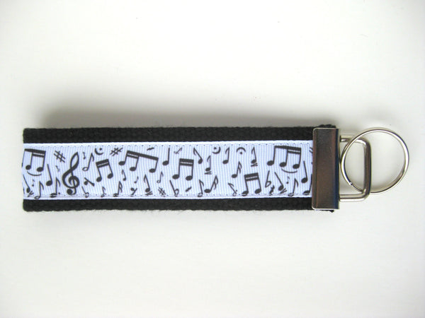 Wristlet Key Fob - Music Teacher Gift - Music KEY FOB